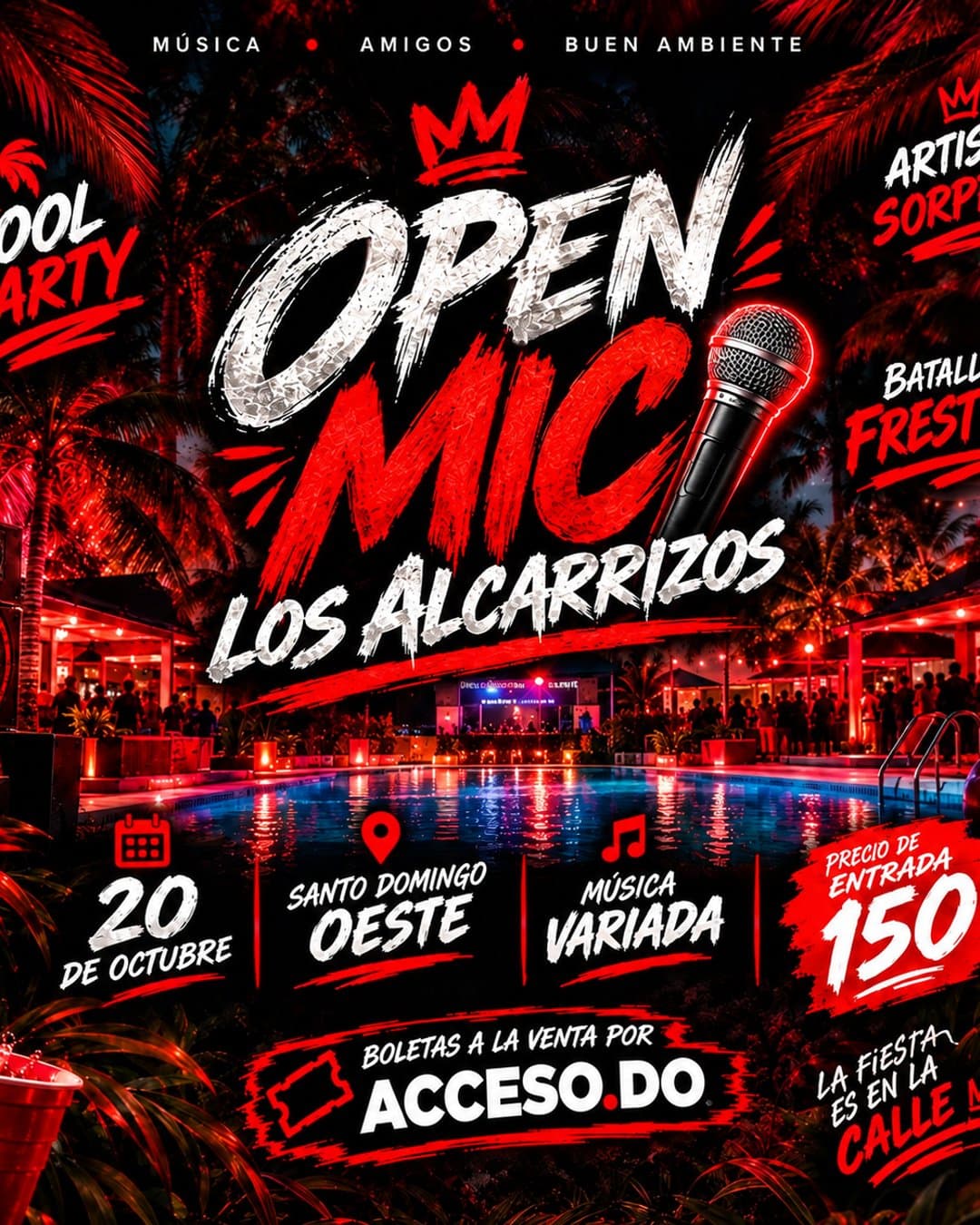 Open Mic los alcarrizos